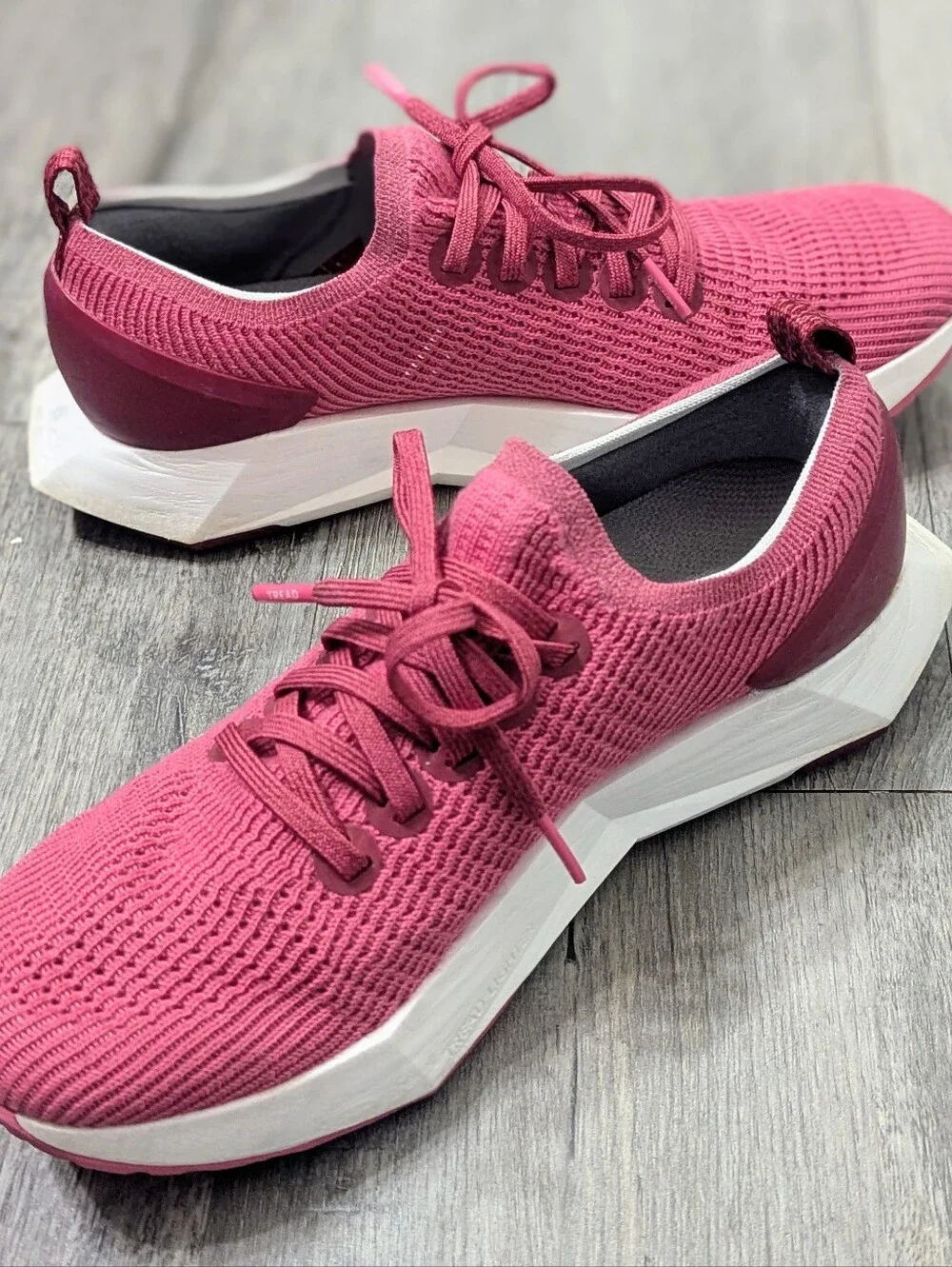 Allbirds Tree Flyer Lux Pink Blizzard Mesh Running Sneakers